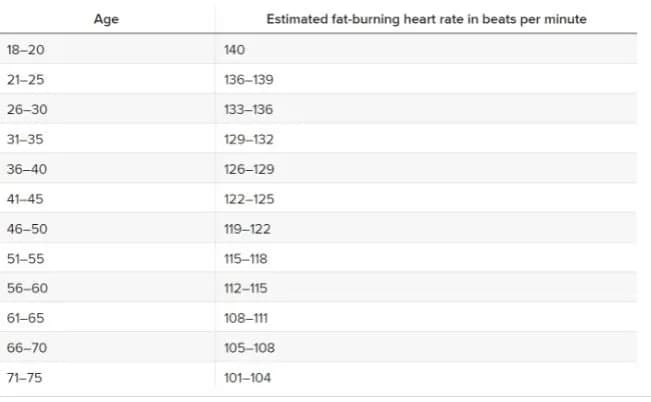 Nhịp tim đốt cháy chất béo và cách tính?